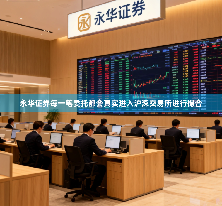 永华证券每一笔委托都会真实进入沪深交易所进行撮合